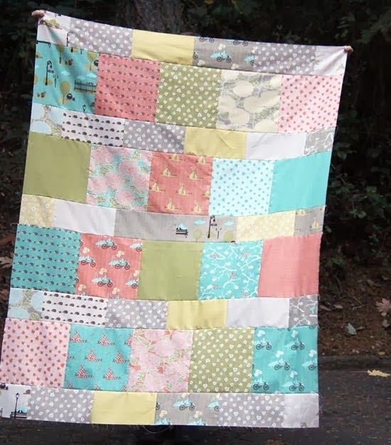 oLiE & EviE Lemonade Layer Cake Quilt Free Pattern